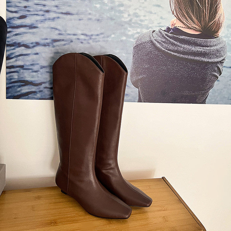 Karin Luna In Stock Spot Goods  Pointed Toe v Slimming Western Boots