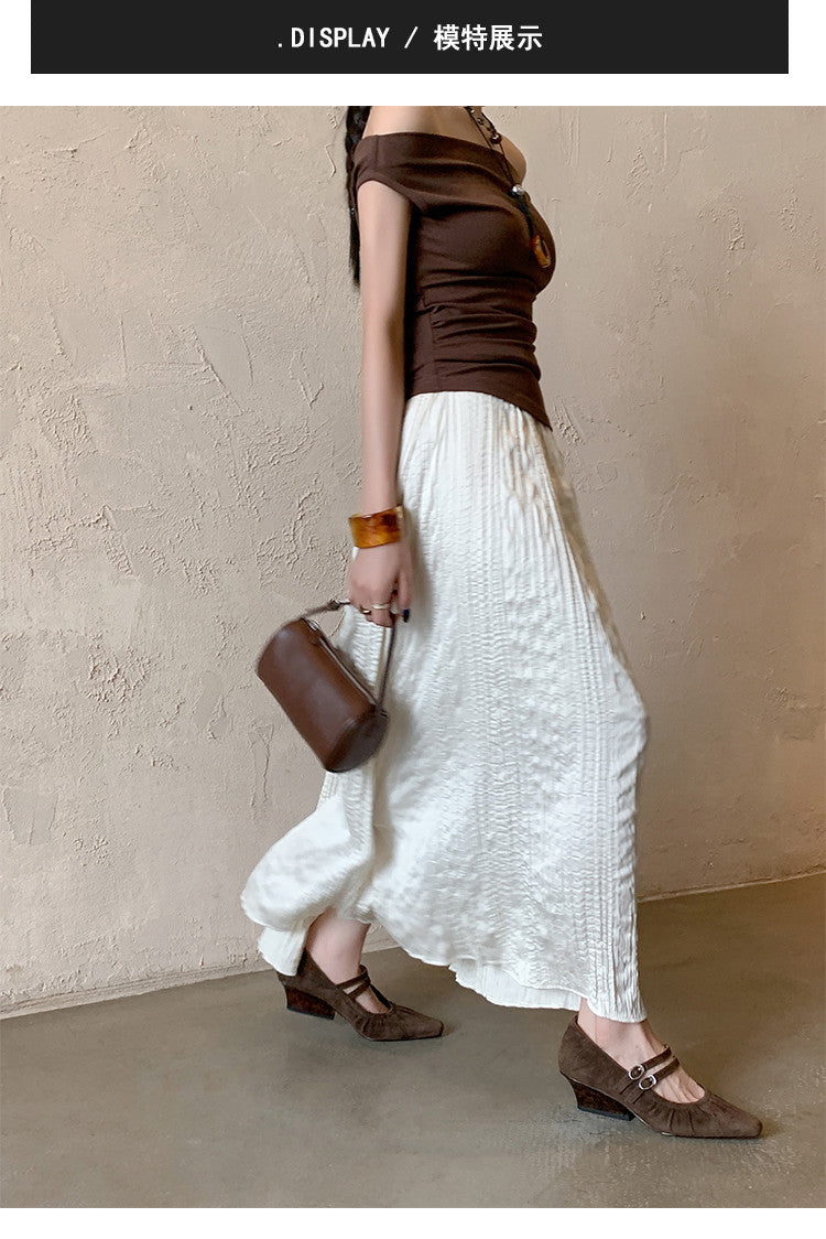 Karin Luna Full Leather Inside and Out Popular Element Amber Heel Elegant French Style Single Shoes