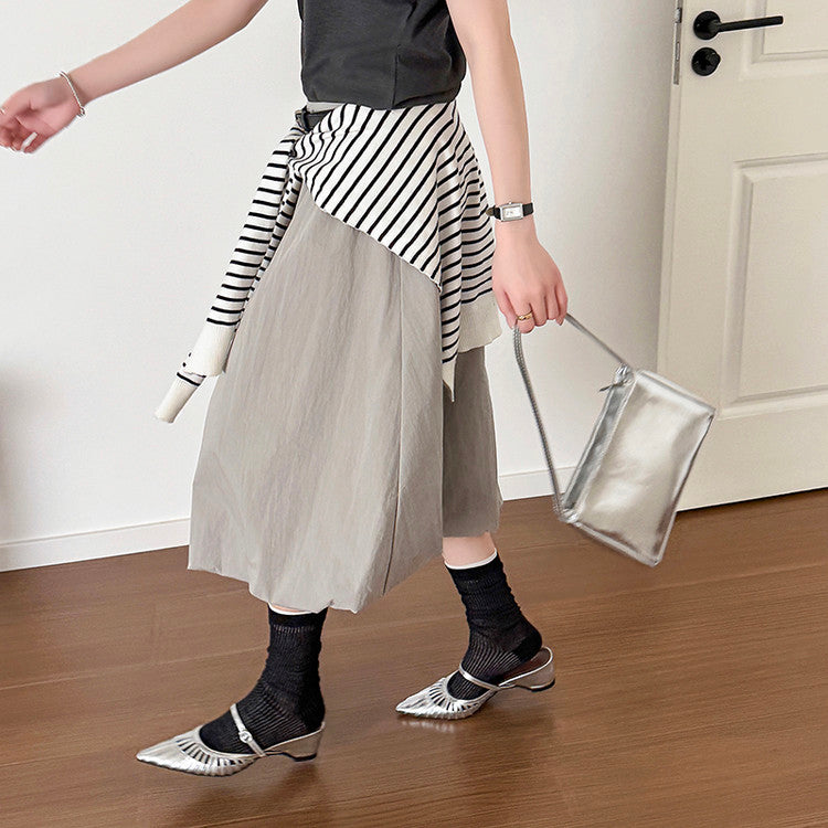 Karin Luna Casual Feel~In stock Pointed Toe Hollow Design Note Pointed Toe Slippers
