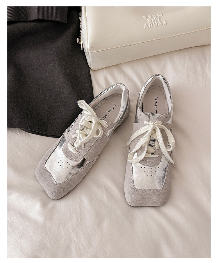Karin Luna Casual Shoes Series~  In stock Lace-up Thick-soled Deep Mouth Single Shoes