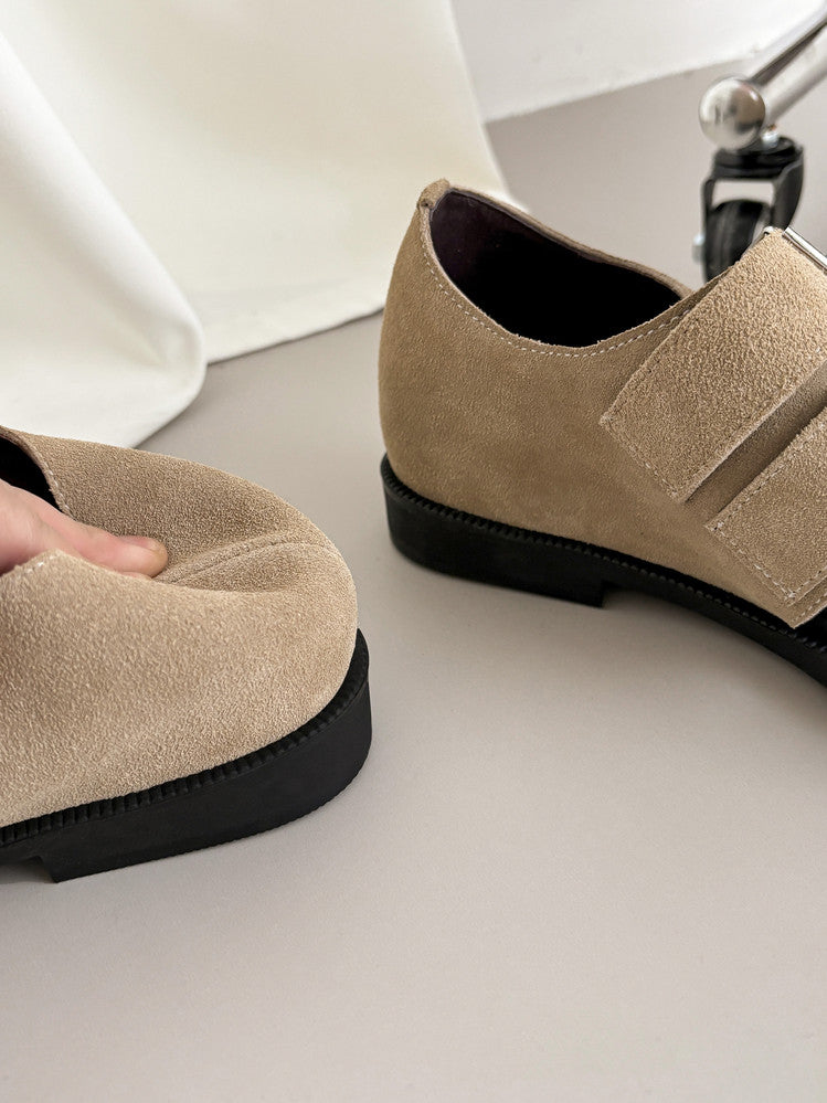 Karin Luna In Stock Spot Goods   Casual Belt Buckle Thick-soled Versatile Sandals