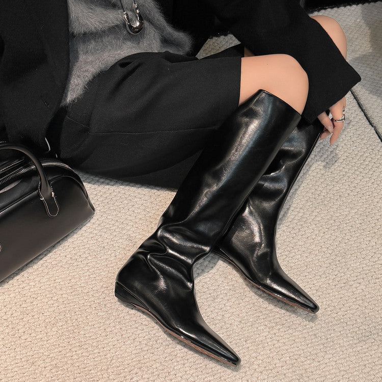 Karin Luna Retro Style  Flat Long Boots