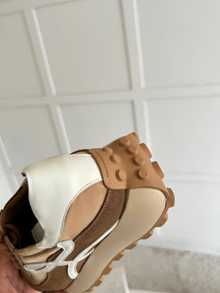Karin Luna Casual Shoes Series~  In Stock Hot-Selling Versatile Lace-Up Thick-Soled Deep Mouth Single Shoes