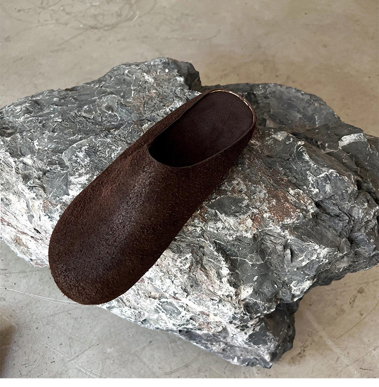 Karin Luna Full Layer Inside and Out~Spot Goods Spot Goods Basic Versatile Mules Slippers