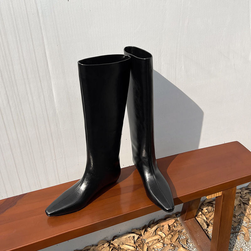 Karin Luna Retro Style  Flat Long Boots