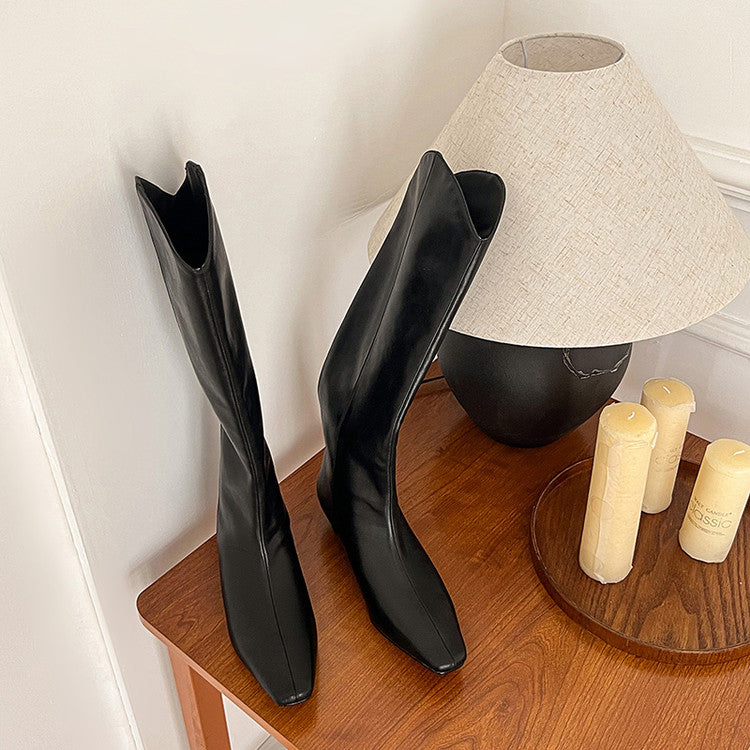 Karin Luna In Stock Spot Goods  Pointed Toe v Slimming Western Boots