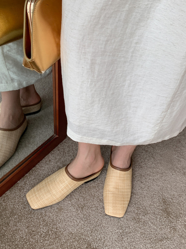 Karin Luna In Stock Spot Goods Baotou Vacation Style Height-Increasing Slippers