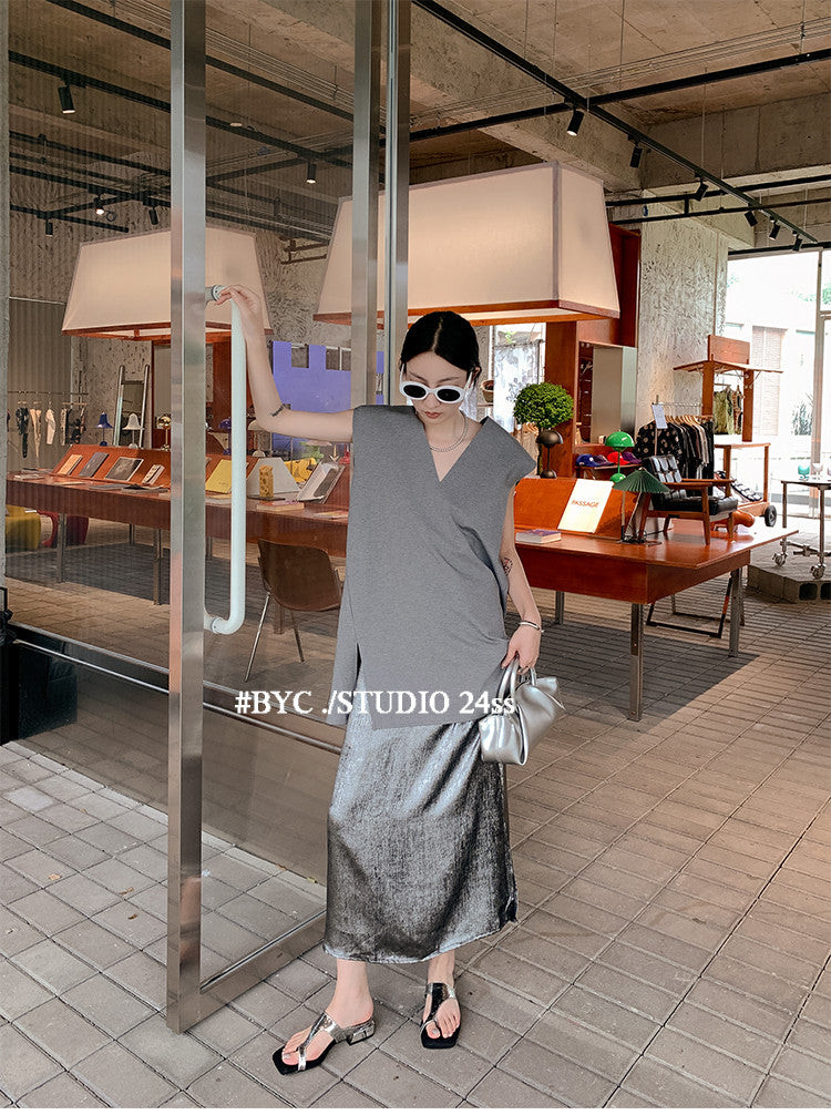 Karin Luna In Stock  Spot Goods   Casual Style Square Toe Slip-On Super Comfortable Slippers