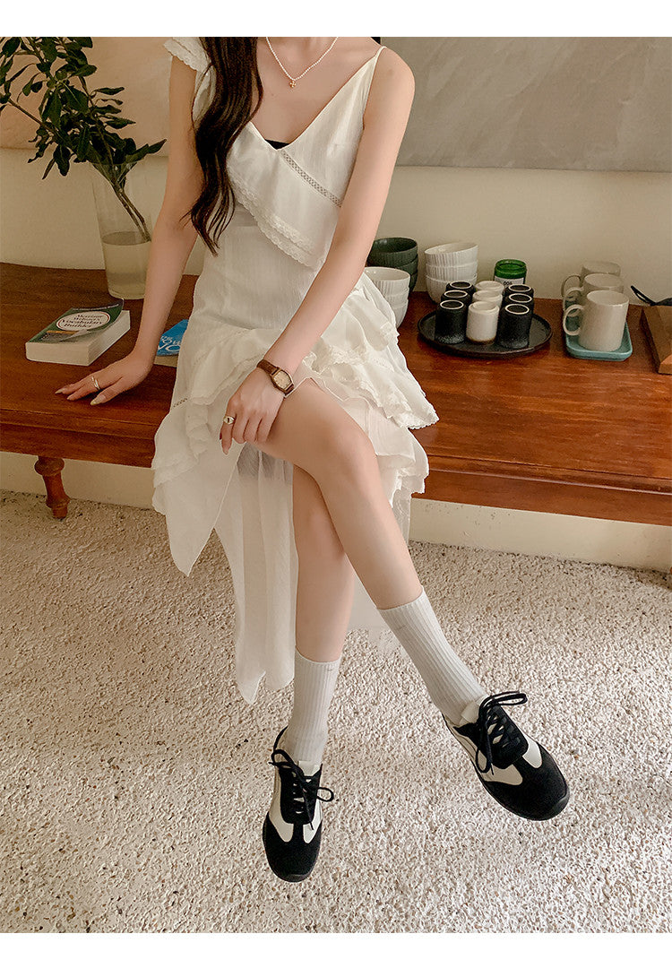 Karin Luna Casual Shoes Series~  In Stock Hot-Selling Versatile Lace-Up Deep Mouth Flats