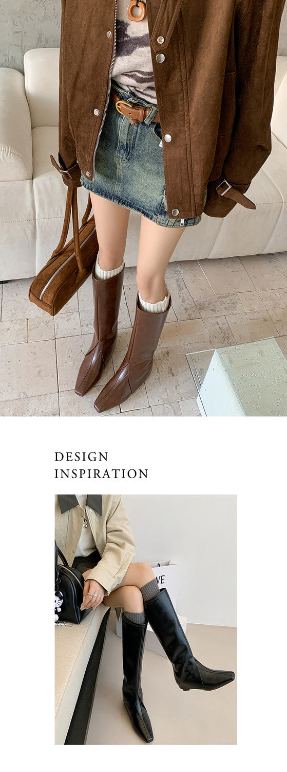 Karin Luna In Stock In-stock Thigh Circumference Inner Height Increase Long Boots