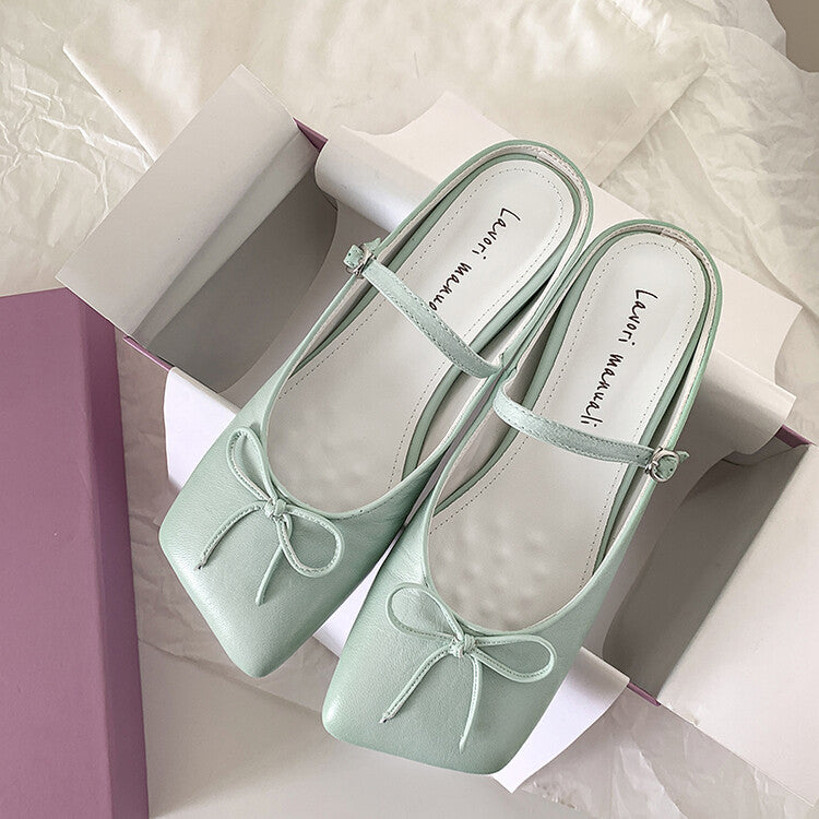 Karin Luna Hot-Selling Derivative Edition~Comes with data plan included Must-have Butterfly Knot Closed-Toe Height-Increasing Slippers