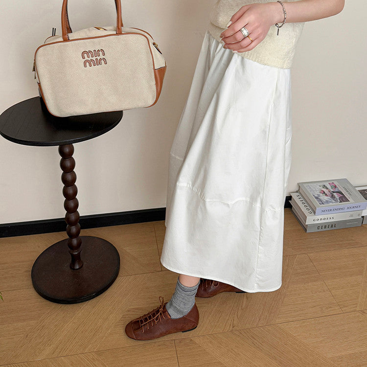 Karin Luna In Stock In Stock   Xiaohongshu Hot-Selling Lace-Up Round-Toe Deep Mouth Single Shoes
