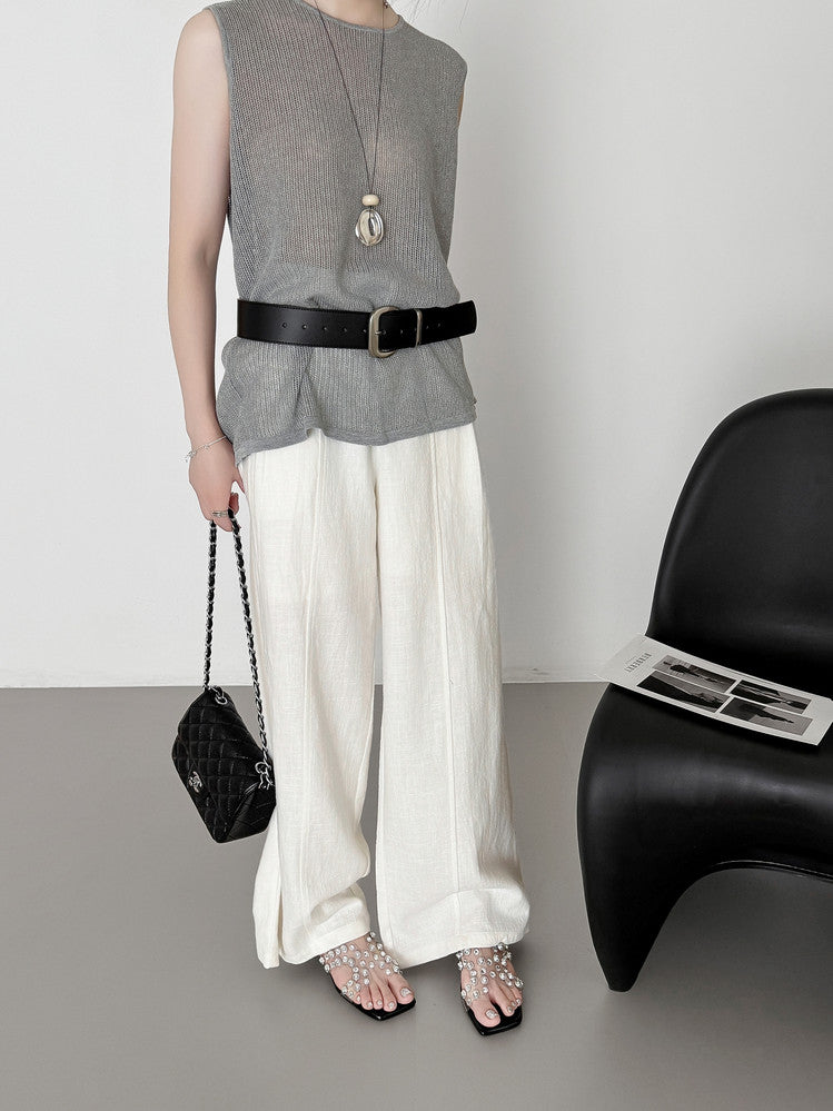 Karin Luna In Stock Spot Goods Classic versatile transparent sequin slippers