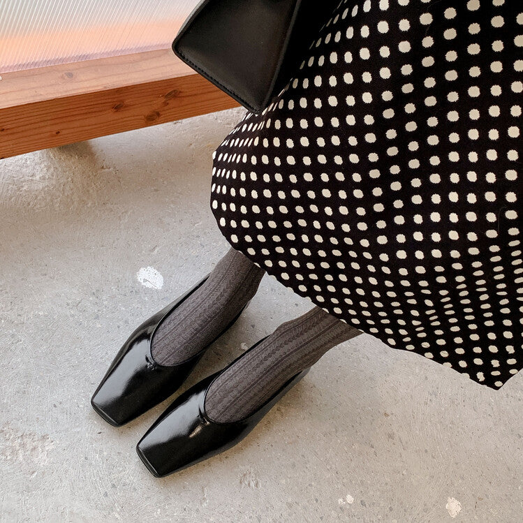 Karin Luna has prepared stock  Full leather inside and out  Top Layer Horse Oil Cowhide Shallow Mouth Nursing Mary Jane Shoes