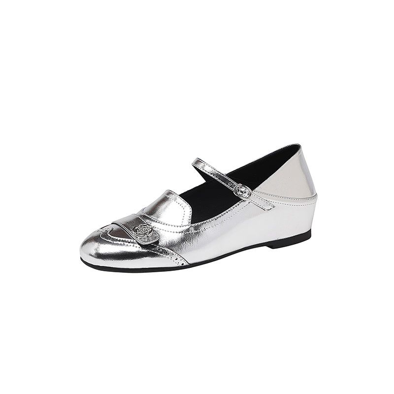 Karin Luna In Stock In Stock Vintage Mary Jane Series·Single Strap Flats