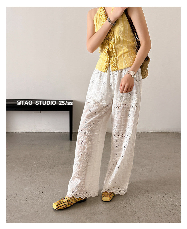 Karin Luna In Stock Spot Goods  Hot-Selling Square-Toe Woven Pig Nose Closed-Toe Slippers
