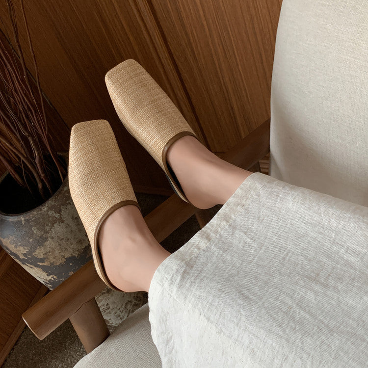 Karin Luna In Stock Spot Goods Baotou Vacation Style Height-Increasing Slippers