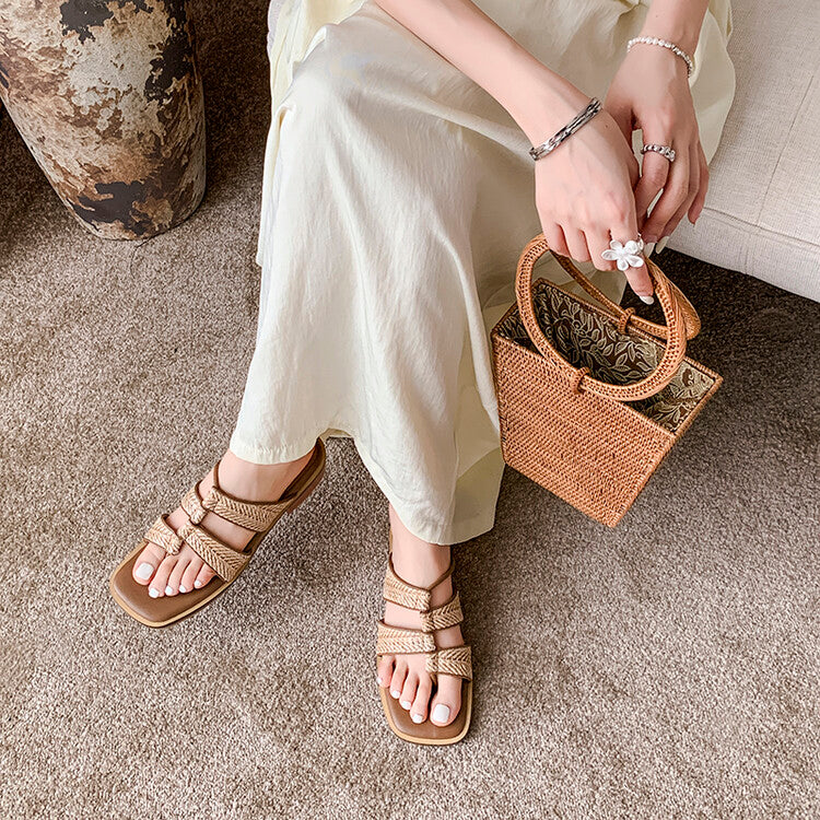 Karin Luna Hot-Selling Series~Resort style with inherent appeal Designed thong sandals