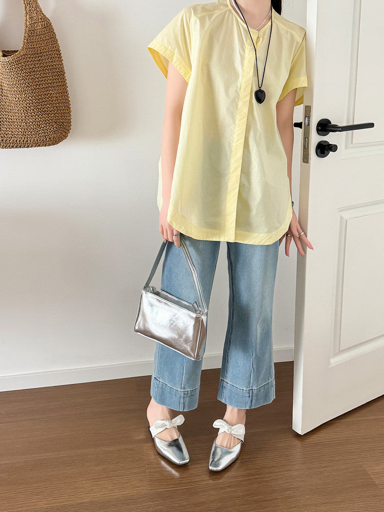 Karin Luna In Stock In Stock  Fluffy feel Bowknot Closed-Toe Slippers