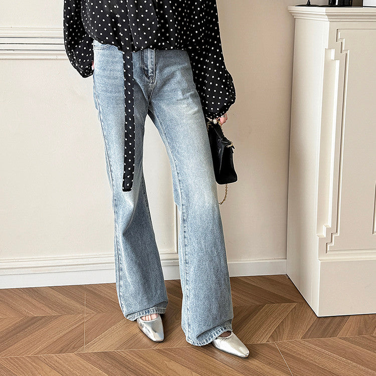 Karin Luna In Stock  Spot Goods Small Square Toe Wrinkled Chunky Heel Closed-Toe Sandals