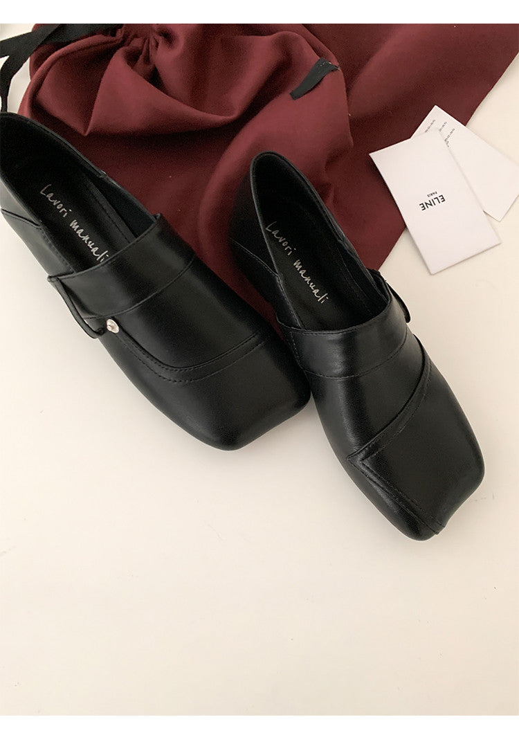 Karin Luna Casual Shoes Series~  In Stock Hot-Selling Versatile Lace-Up Thick-Soled Deep Mouth Single Shoes