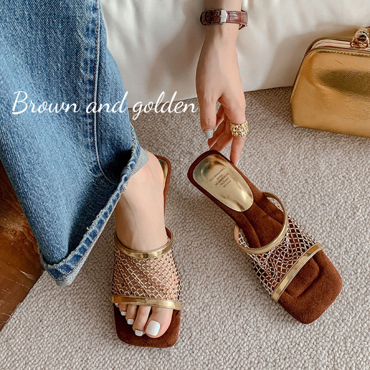 Karin Luna In Stock In Stock    Summer's New Favorite~Breathable Mesh Slippers