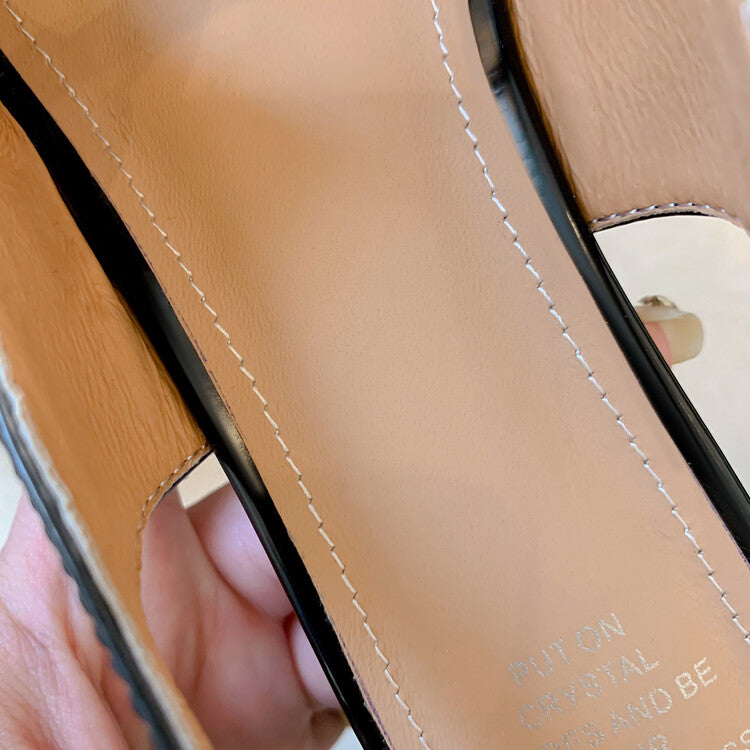 Karin Luna In Stock Spot Goods  Hot-Selling Closed-Toe Sandals  Full leather inside and out Sweet Bow