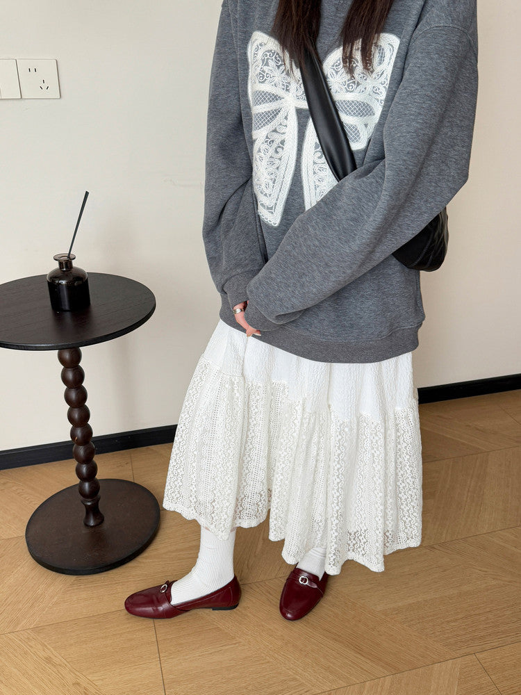 Karin Luna In Stock Spot Goods Basic Versatile British Style Single Shoes