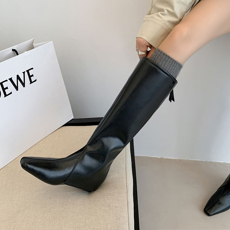 Karin Luna In Stock In-stock Thigh Circumference Inner Height Increase Long Boots