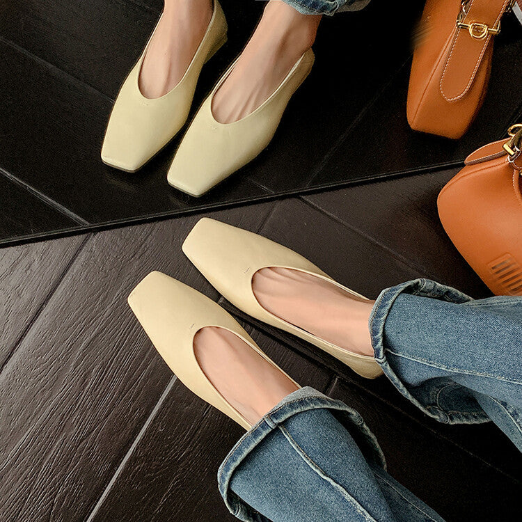 Karin Luna has prepared stock  Full leather inside and out  Top Layer Horse Oil Cowhide Shallow Mouth Nursing Mary Jane Shoes