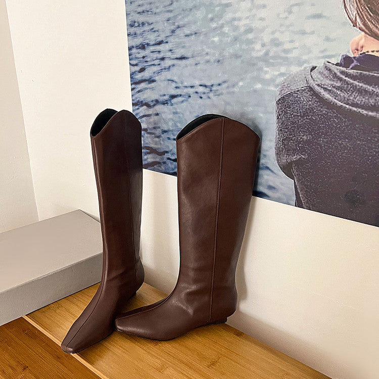Karin Luna In Stock Spot Goods  Pointed Toe v Slimming Western Boots