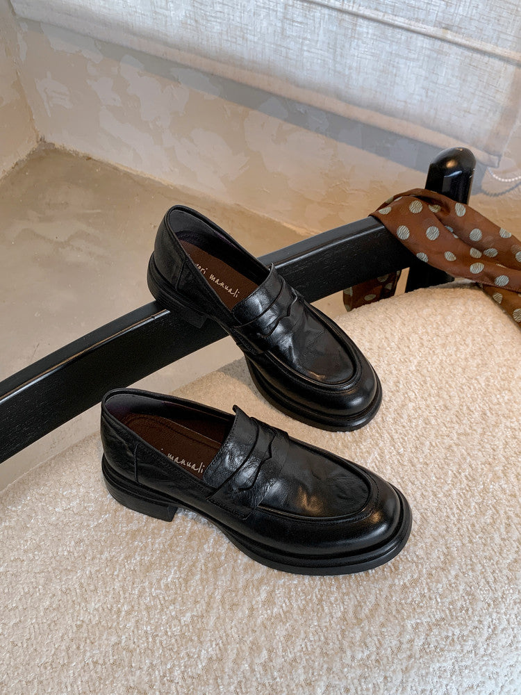 Karin Luna Classic Style British Style Loafers