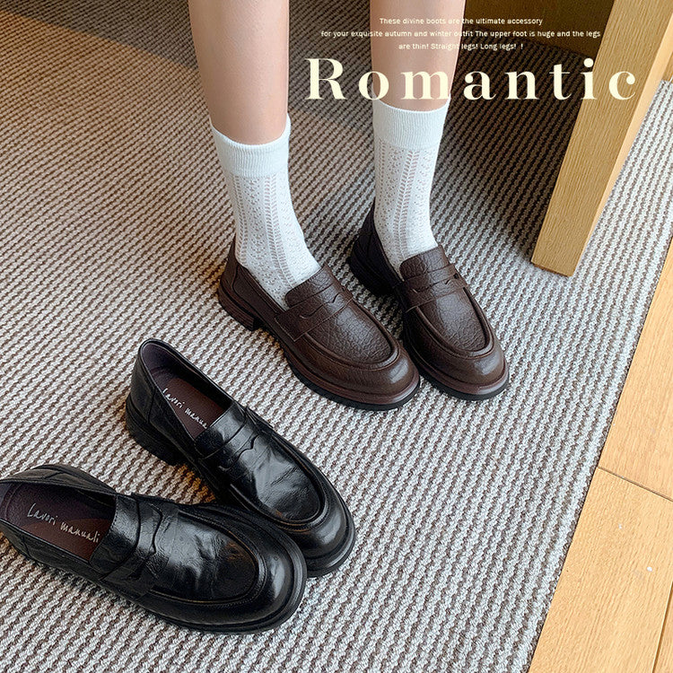 Karin Luna Classic Style British Style Loafers