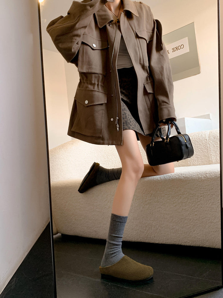 Karin Luna Full Layer Inside and Out~Spot Goods Spot Goods Basic Versatile Mules Slippers