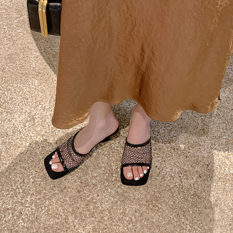 Karin Luna In Stock In Stock    Summer's New Favorite~Breathable Mesh Slippers