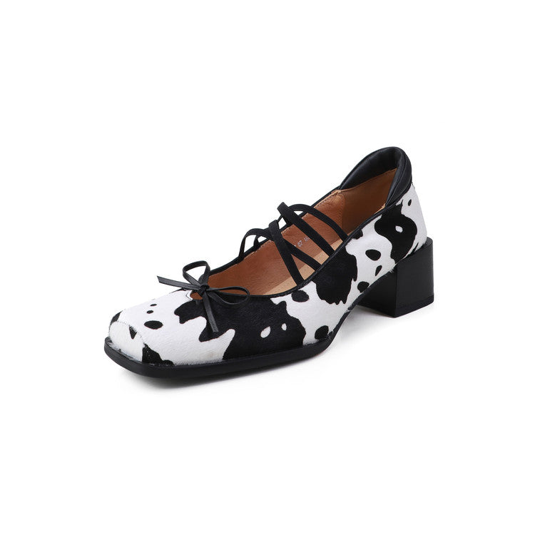 Karin Luna Hot Item Hot Item Xiaohongshu Hot Item  Comes with Bowknot Mary Jane Flats