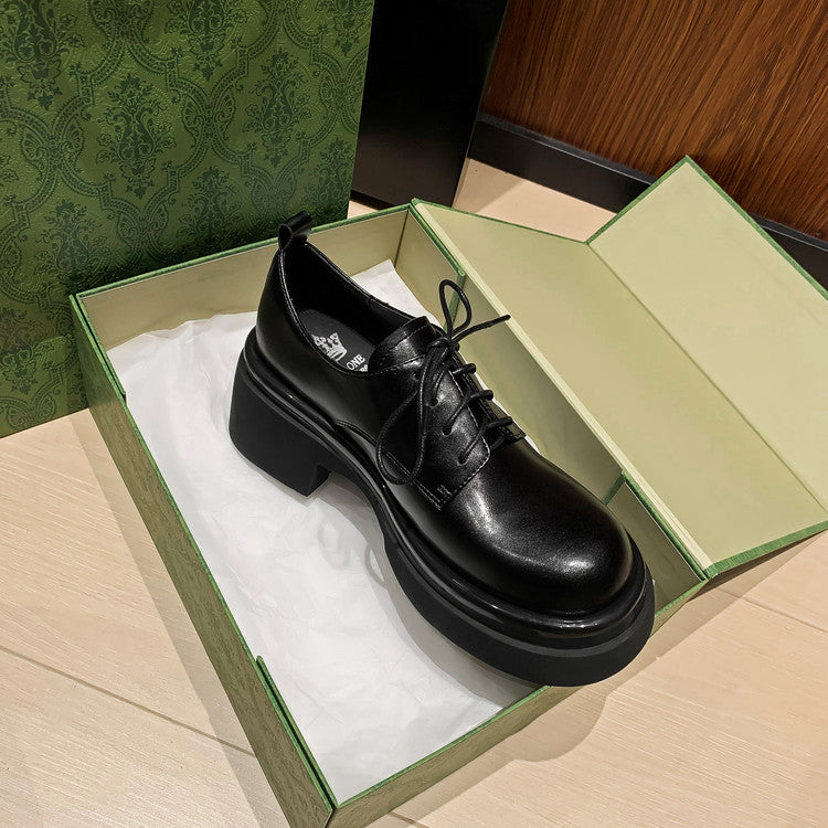 Karin Luna Casual Shoes Series~ In stock Classic Lace-up Thick-soled Casual Shoes