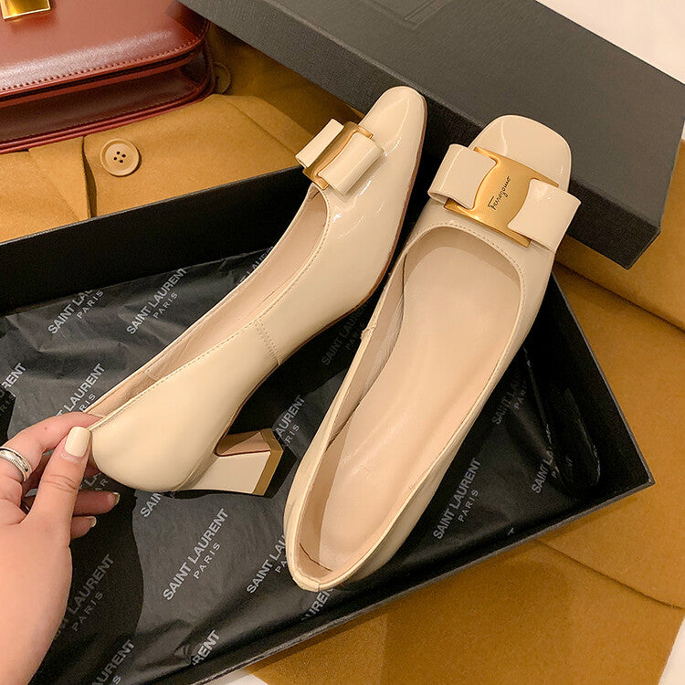Karin Luna In Stock Spot Goods Classic Bestseller Ferragamo Full Leather Inside and Out Commuting Four Seasons Can Be Worn！