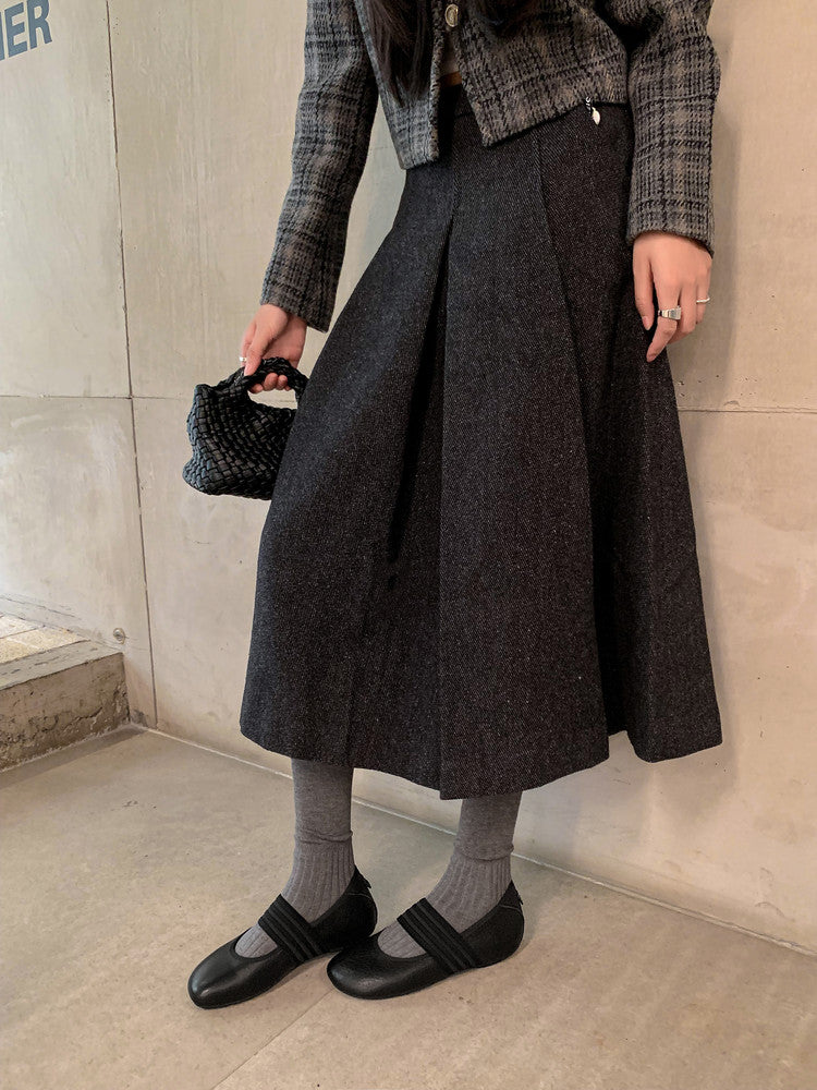 Karin Luna Full Layer Inside and Out~Basic Versatile Hidden Heel Granny Flats