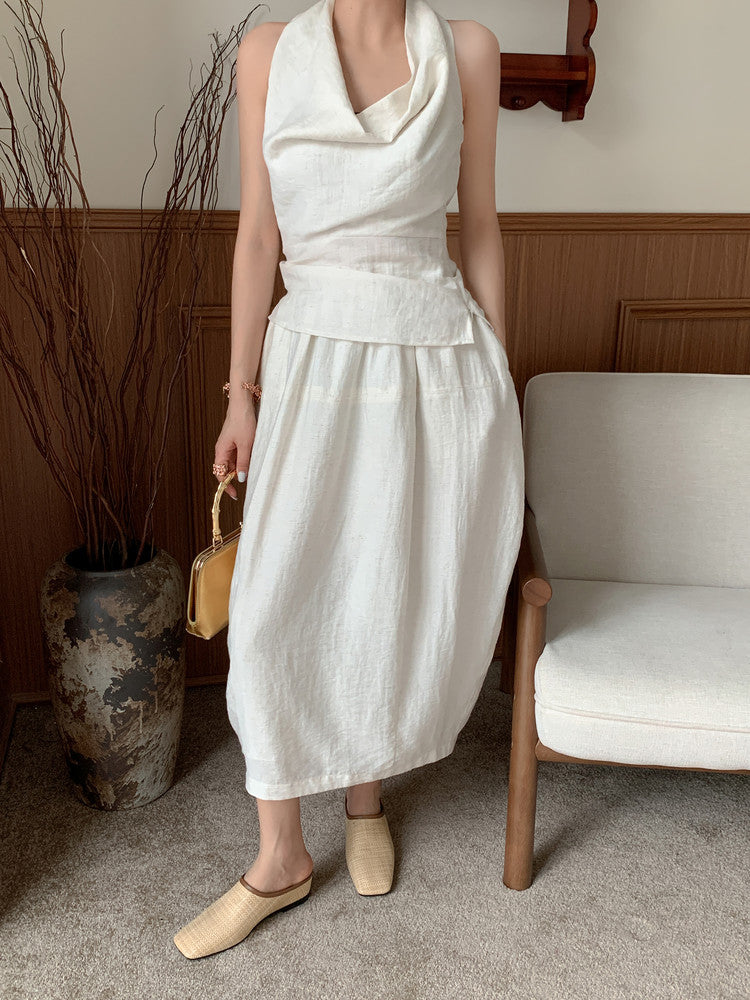 Karin Luna In Stock Spot Goods Baotou Vacation Style Height-Increasing Slippers