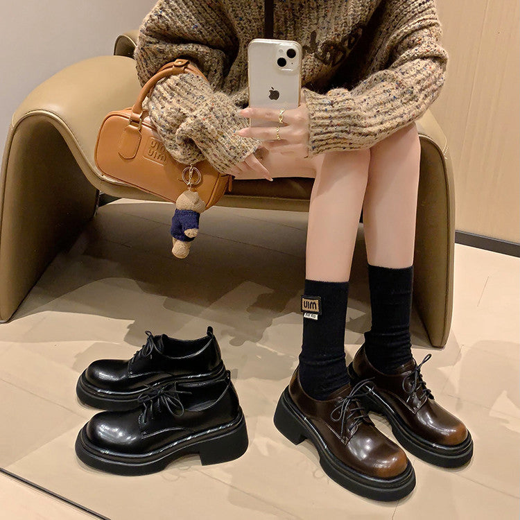 Karin Luna Casual Shoes Series~ In stock Classic Lace-up Thick-soled Casual Shoes