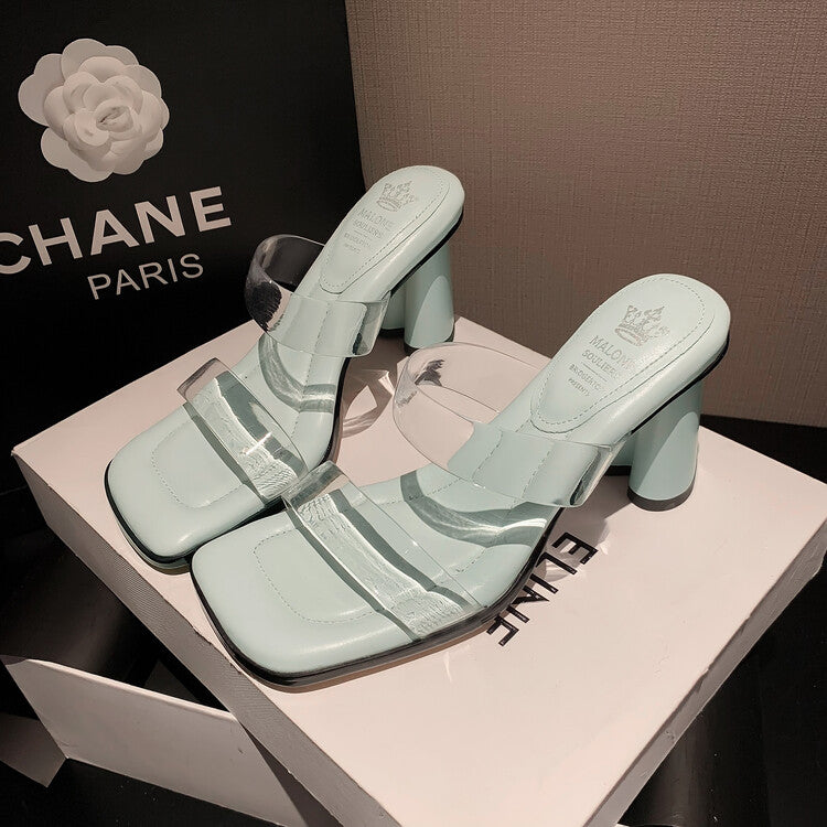 Karin Luna Cinderella's Crystal Shoes~Spot Goods Spot Goods  Increase height without tiring the feet Super Soft Sofa Transparent Slippers