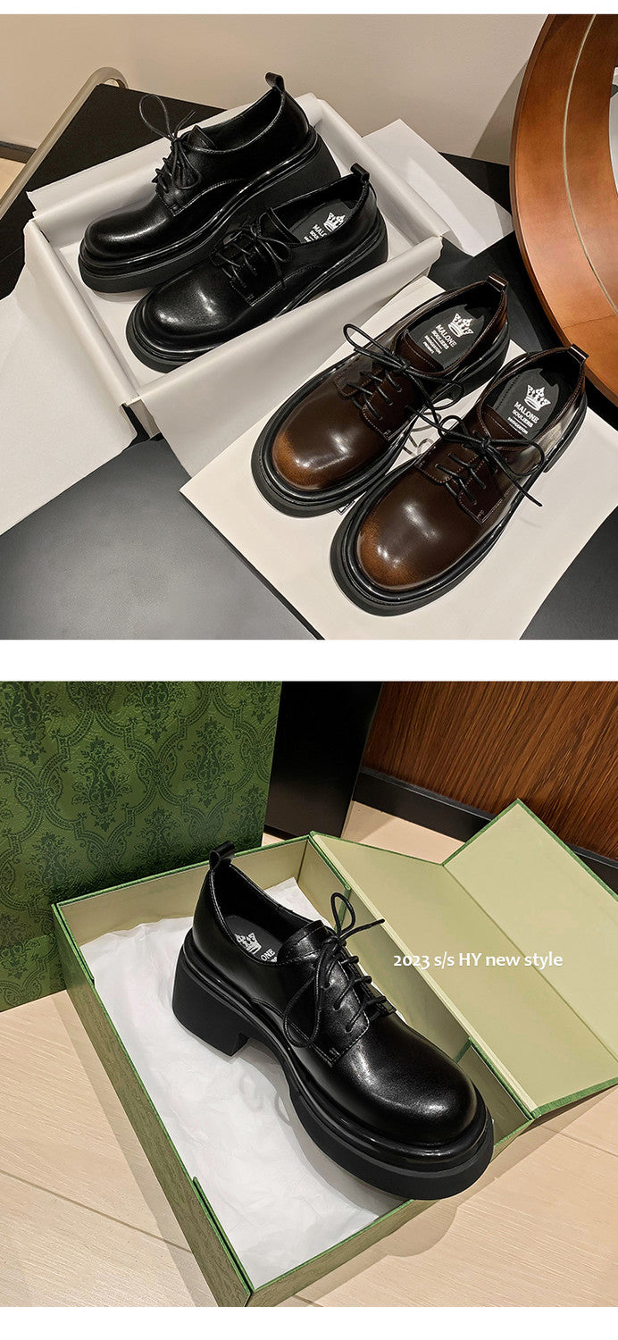 Karin Luna Casual Shoes Series~ In stock Classic Lace-up Thick-soled Casual Shoes