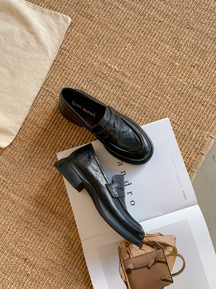 Karin Luna Classic Style British Style Loafers