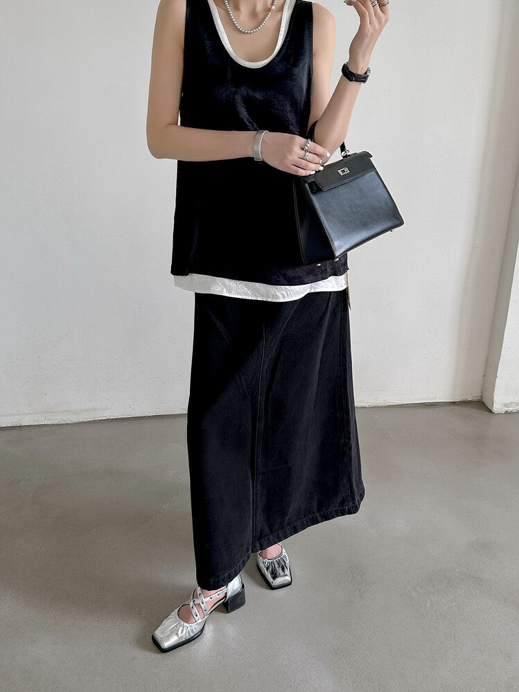 Karin Luna In Stock Spot Goods First Layer Sheepskin Cross Strap Rivet Square Toe Mary Jane Sandals