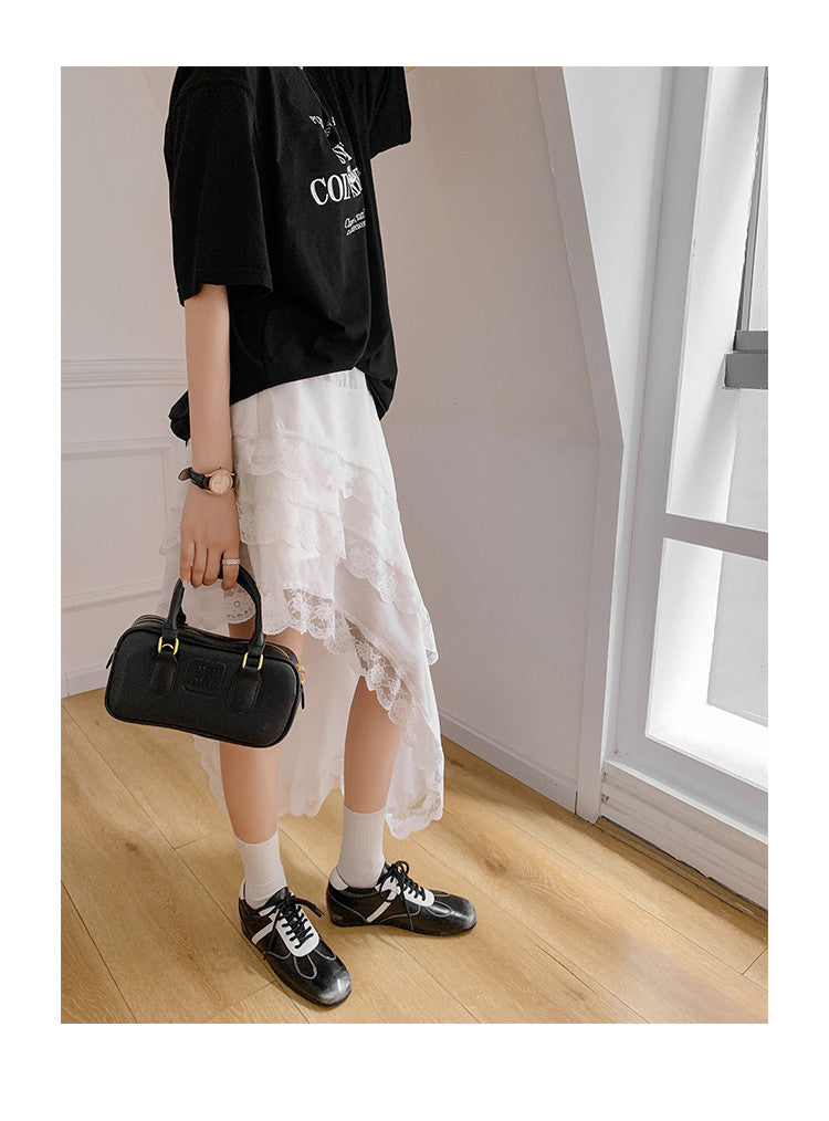 Karin Luna Casual Shoes Series~ Spot Goods Spot Goods Hot-selling Lace-up Hidden Heel Deep Mouth Single Shoes
