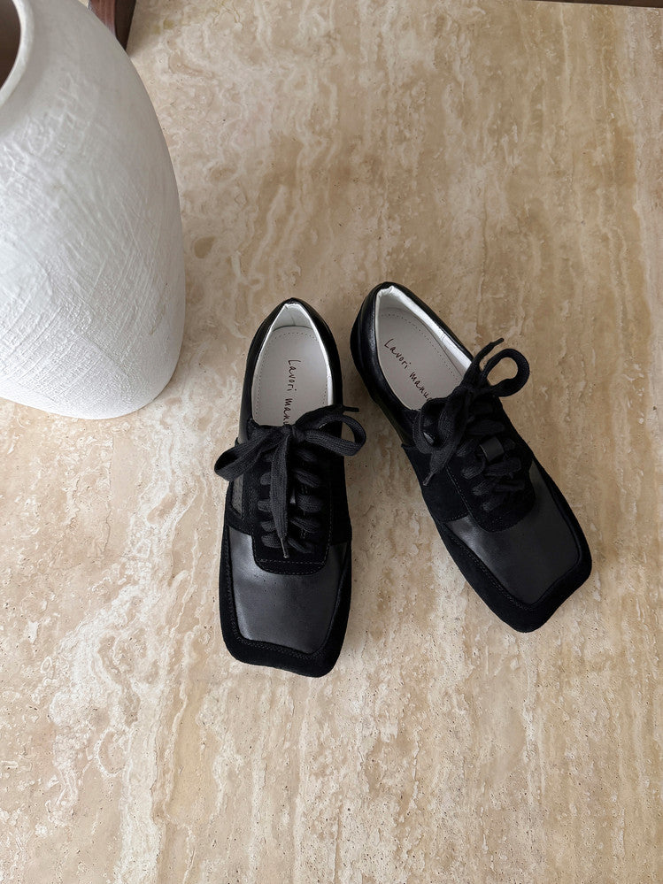 Karin Luna Casual Shoes Series~  In stock Lace-up Thick-soled Deep Mouth Single Shoes