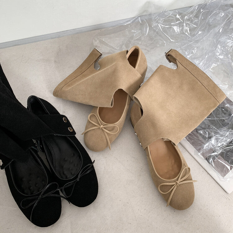 Karin Luna In Stock In Stock  Convertible Boots+Mary Jane  Sweet Bowknot Large Tube