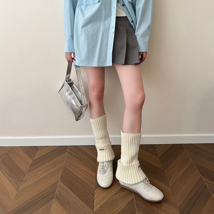 Karin Luna Casual Shoes Series~  In stock Xiaohongshu Hot-Selling Lace-Up Thick-Soled Deep Mouth Single Shoes