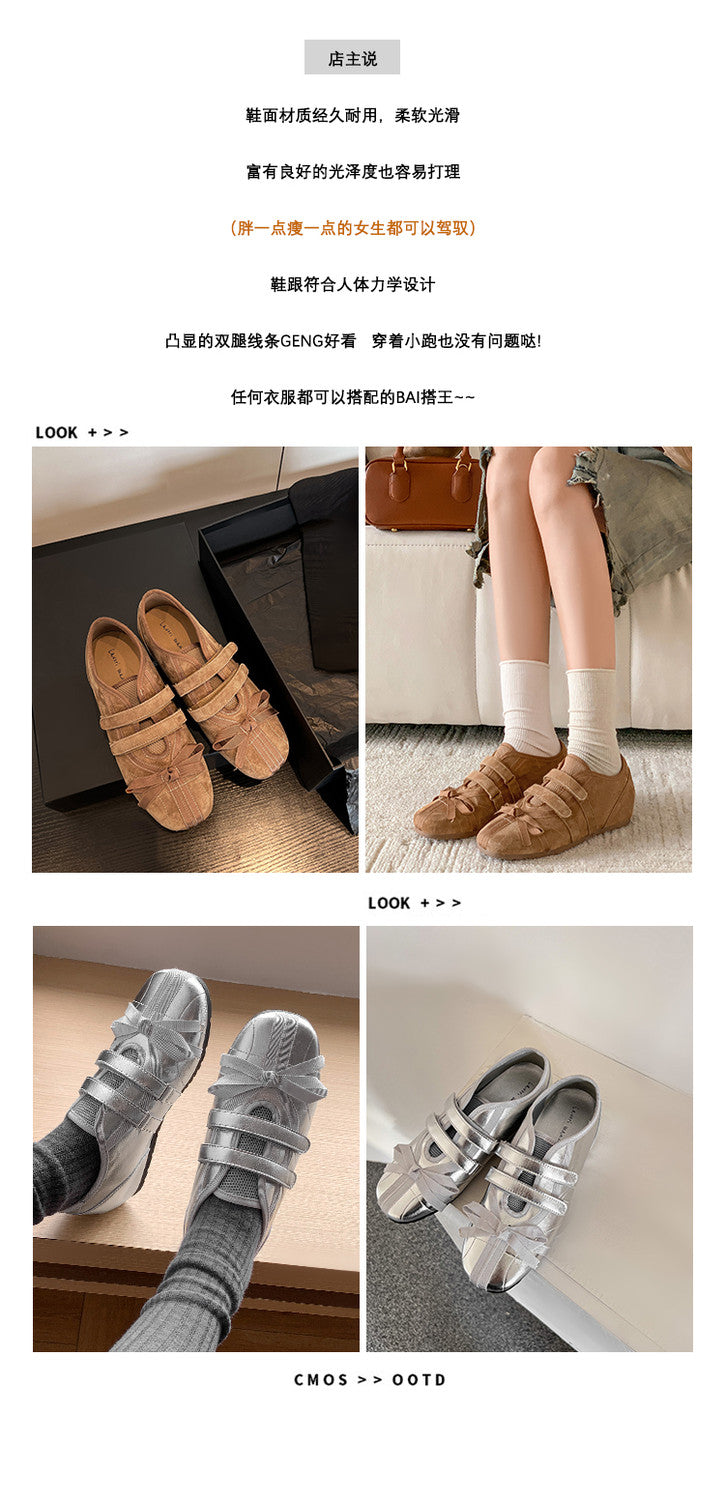 Karin Luna Casual Shoes Series~  In stock Hot-Selling Magic Tape Height-Increasing Deep Mouth Single Shoes